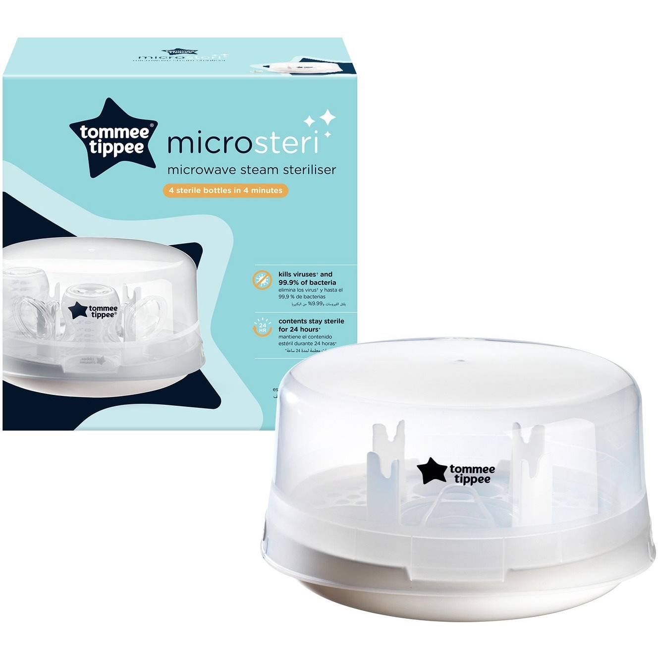 Gőzsterilizátor C2N mikrohullámú sütőhöz (5010415236104)