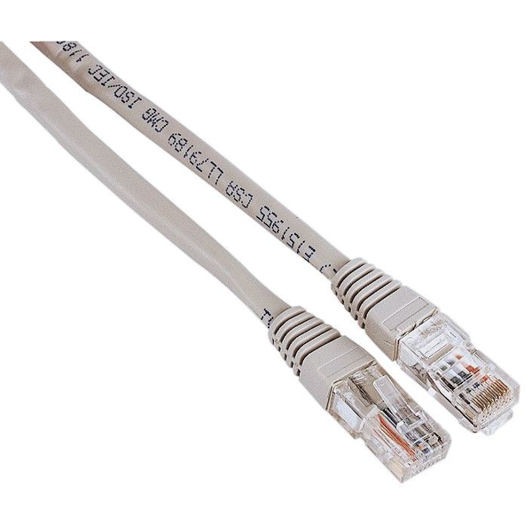 Hama 00030596 cabluri de rețea Gri 5 m Cat5e U/UTP (UTP)