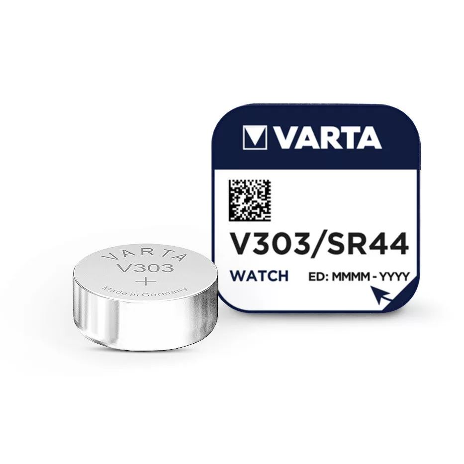 Varta V303/SR44 Primary Silver gombelem 1,55V 1 db/csomag (VR0007) (VR0007)
