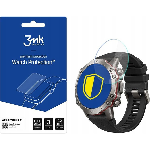 Защитно фолио за Smartwatch, 3MK, За Amazfit Falcon