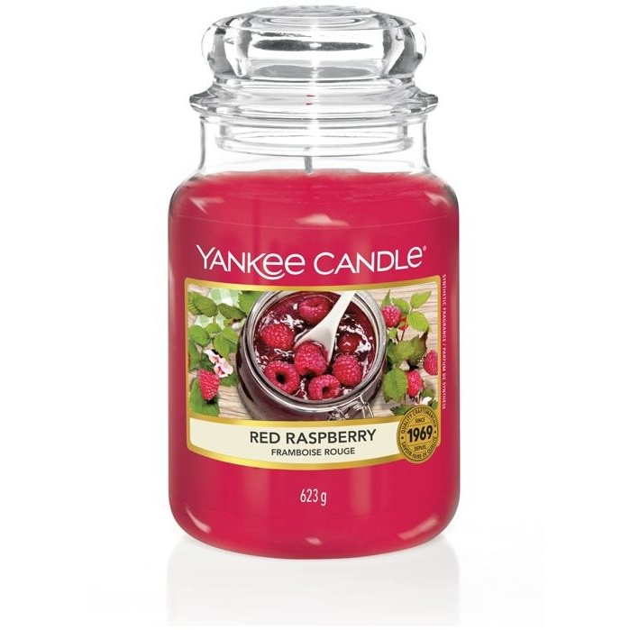 YANKEE CANDLE Red Raspberry 623 g (5038580061871)