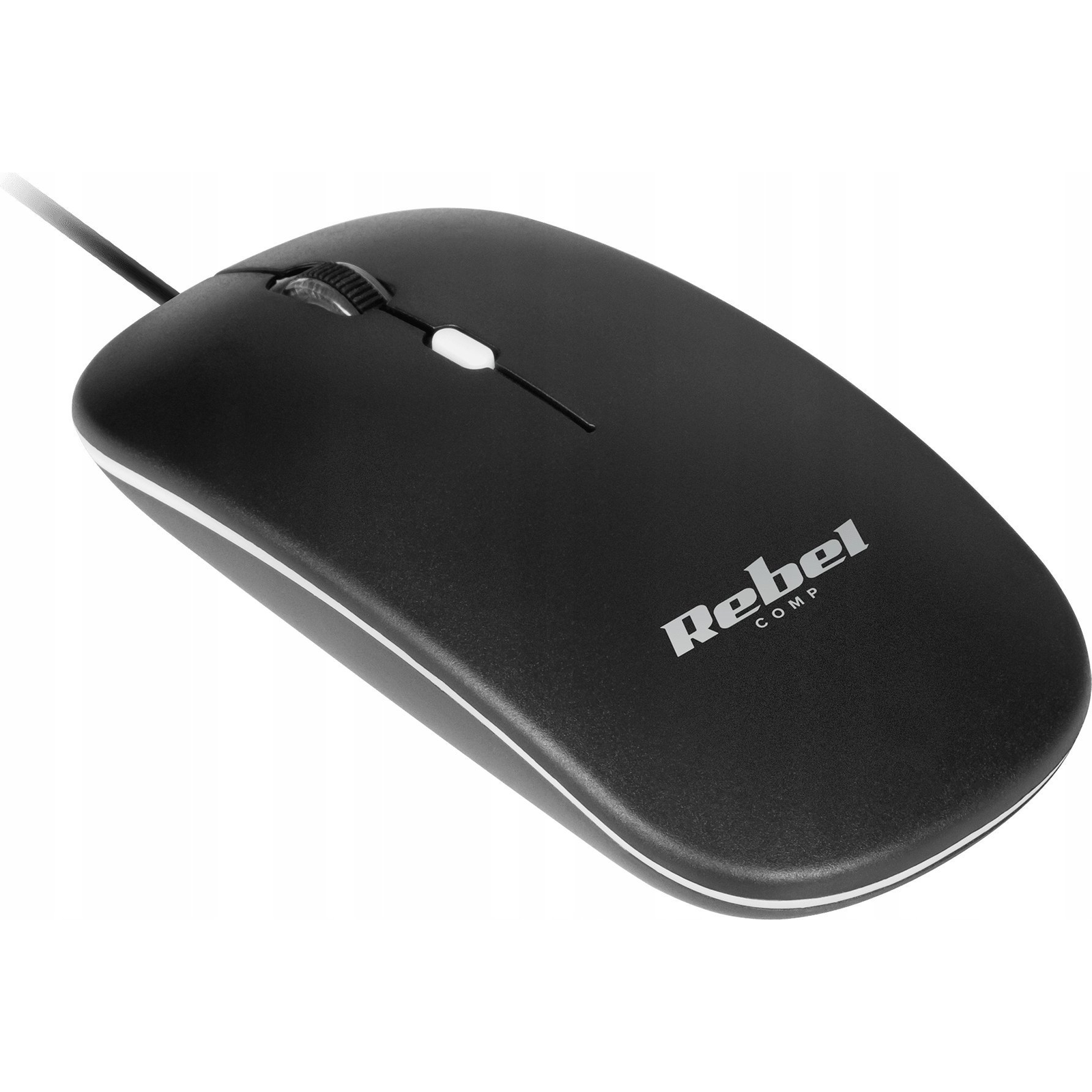 Rebel WDM210 USB Egér Fekete Optikai (KOM1023-B)