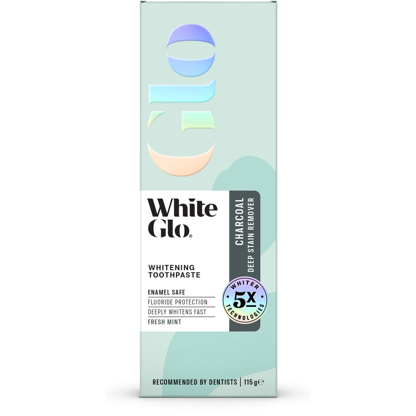 WHITE GLO Charcoal aktív fekete szénnel 115 g (9319871002169)