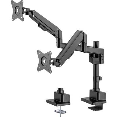 My Wall (HL 51-2 L) 2 részes Monitor asztali tartó 43,2 cm (17) - 81,3 cm (32) Fekete Forgatható, Dönthető (HL 51-2 L)