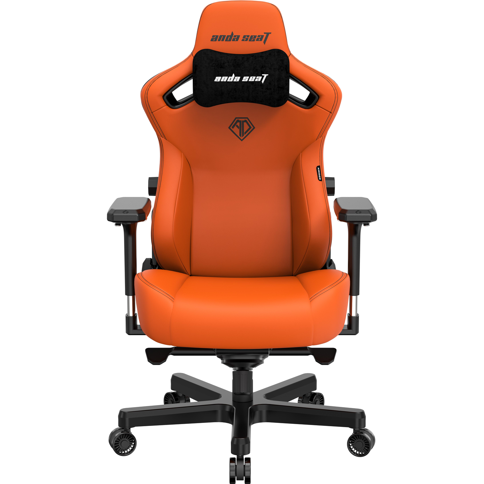 Anda Seat Kaiser Series 3 Premium Gaming Chair - L Orange (AD12YDC-L-01-O-PV/C)