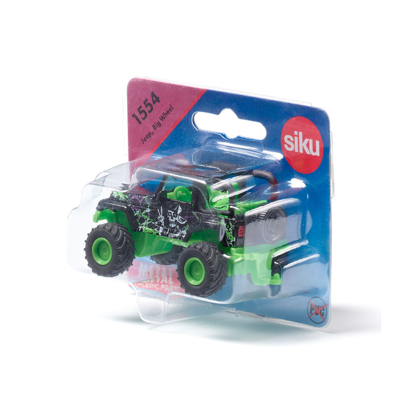 Siku Jeep ‘Big Wheel Terreinwagen miniatuur Voorgemonteerd