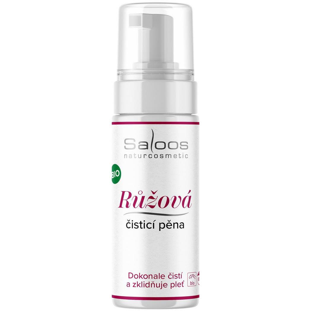 Saloos Bio Rózsa arctisztító hab, 150 ml (8595666007262)