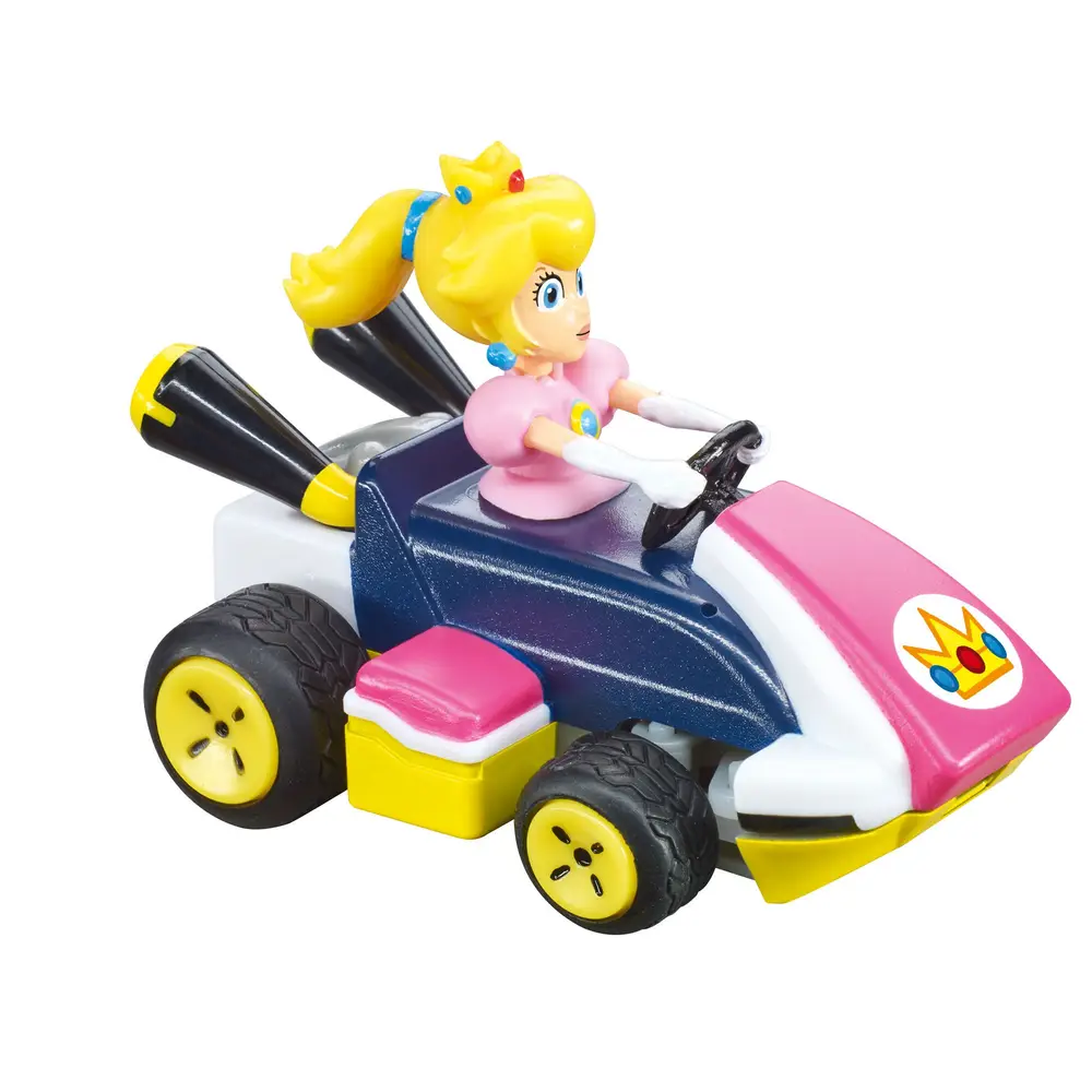 Carrera 2,4GHz Mario Kart Mini RC Távirányítós autó figurával - Peach (370430036)