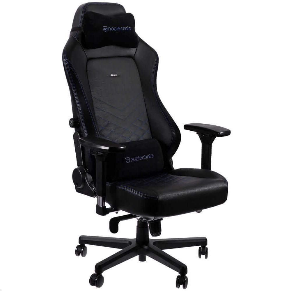 Noblechairs HERO Gaming Szék Fekete/Kék PU Bőr (NBL-HRO-PU-BBL)