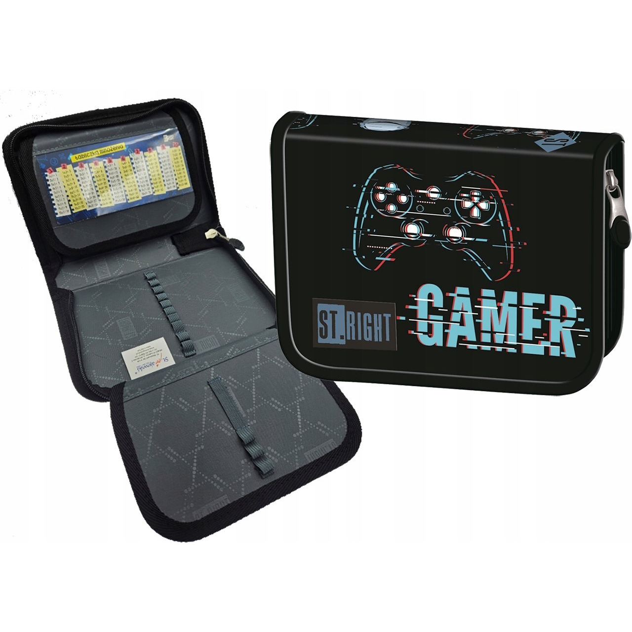 Majewski St. Right Kihajtható Tolltartó - Blue Game (666742 FO)