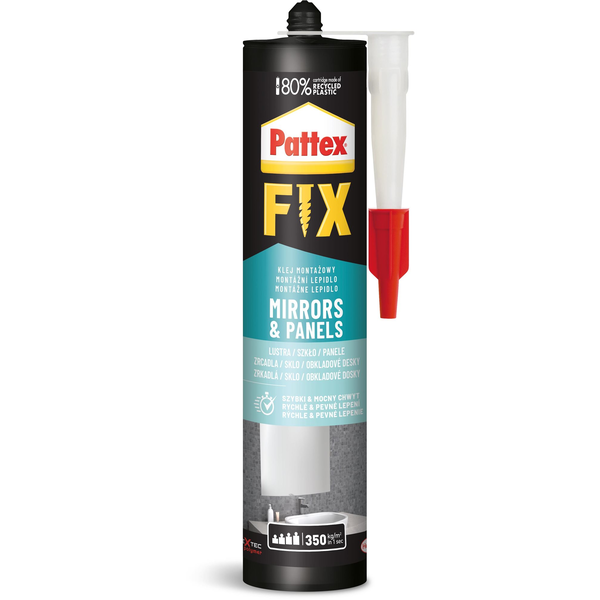 PATTEX FIX Mirrors &amp; Panels (tükrök &amp; panelek) 440 g