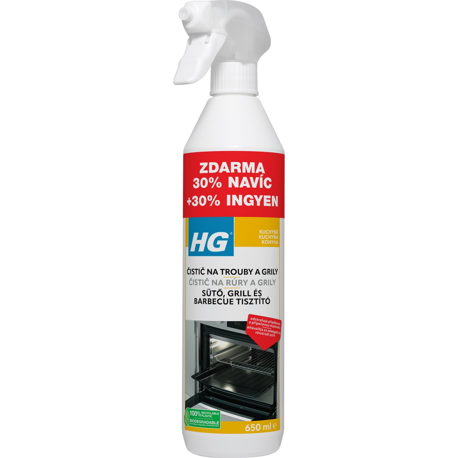 HG Sütő- és grilltisztító, 650 ml (8711577144463)