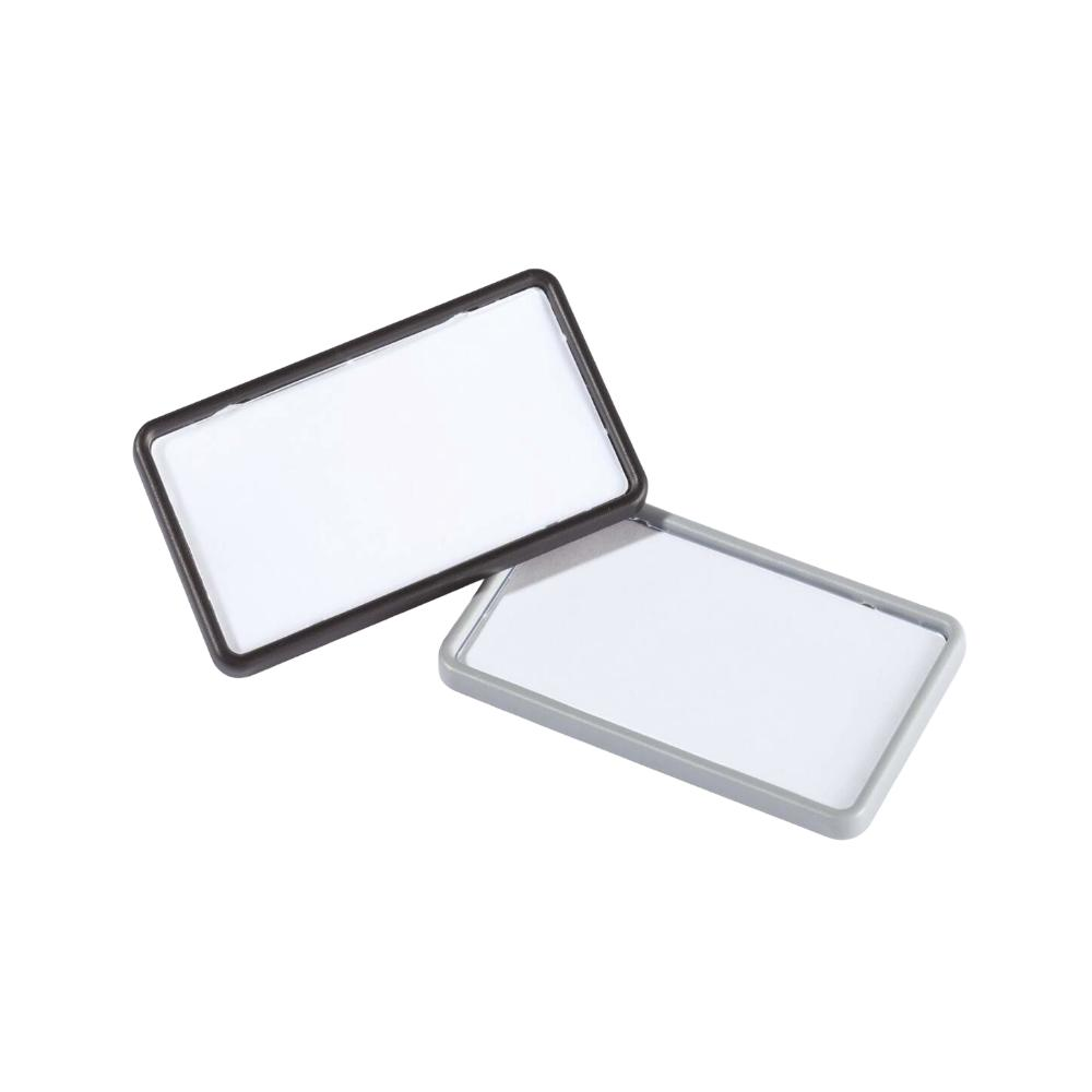 Durable Névkitűző 40x75mm, mágnessel, 25 db/csomag, Card fekete (812901) (812901)