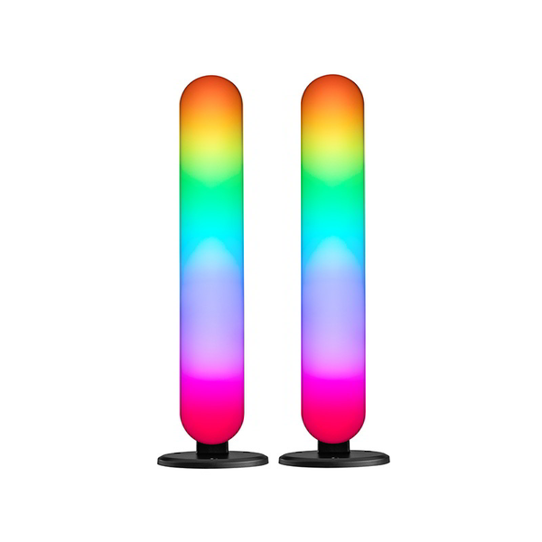 Tracer Ambience, Smart Flow, 5 W, 12 режима на подсветка, RGB осветление, Черен, Геймър, Комплект настолни лампи