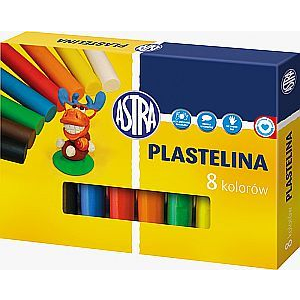  Astra Plastelina 8 kolorów