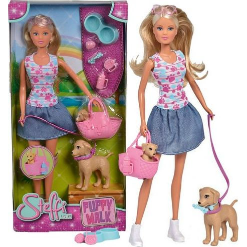 Simba Toys Steffi Love Kutyasétáltatós Játékszett