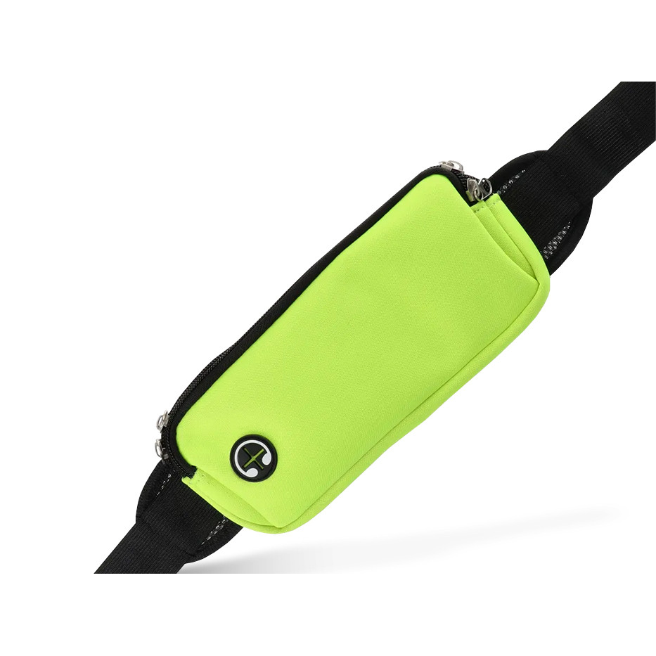 Univerzális övtáska sportoláshoz, túrázáshoz - zöld - ECO csomagolás (HF298950)