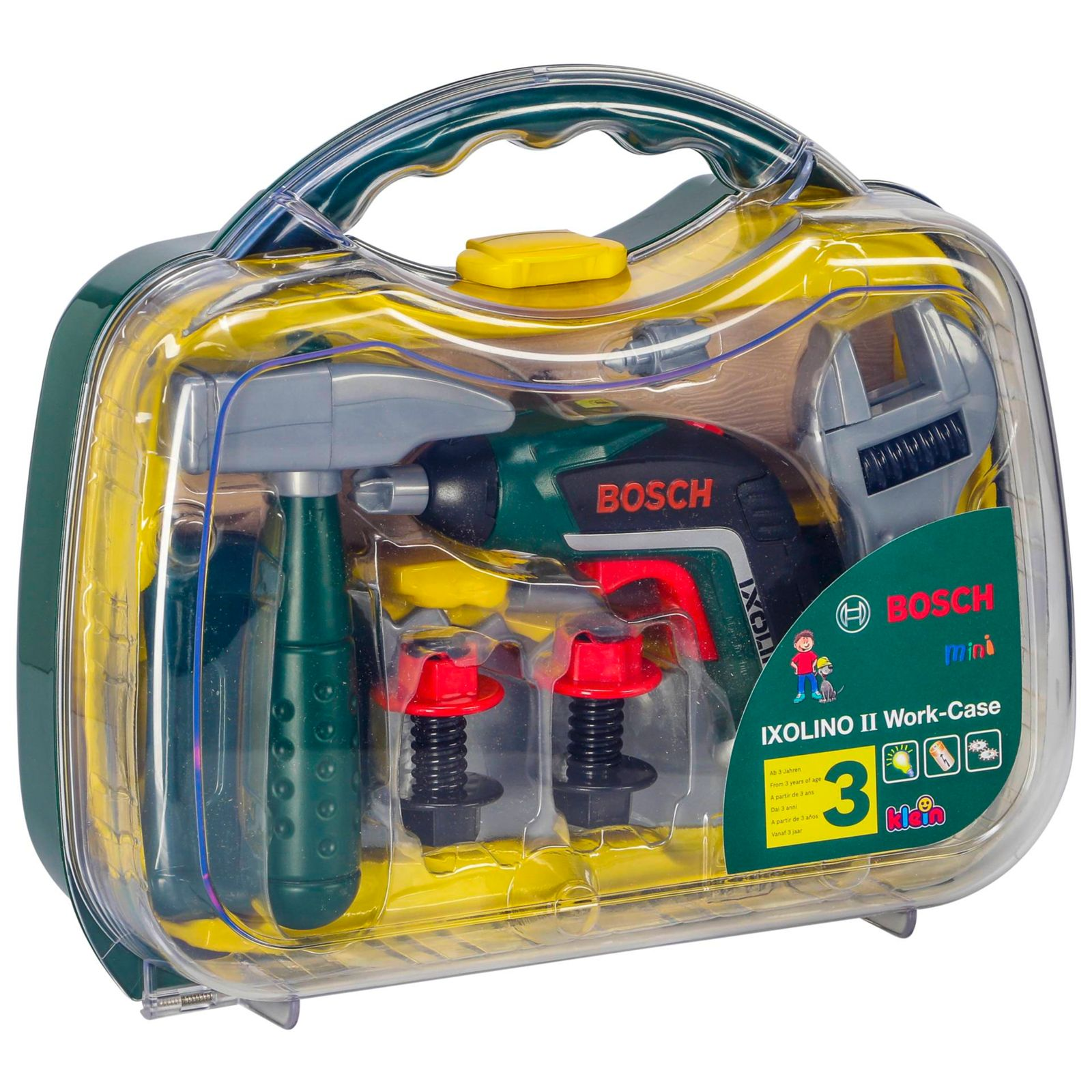 Theo Klein 8346 Bosch Ixolino II játék szerszámosláda szerszámokkal (8346)