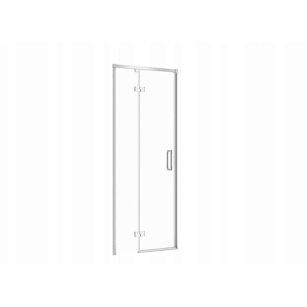 Cersanit S932-119 DRZWI NA ZAWIASACH KABINY PRYSZNICOWEJ LARGA CHROM 80X195 LEWE TRANS. // KNC.DRZ-LARGA-80X195-TR-L