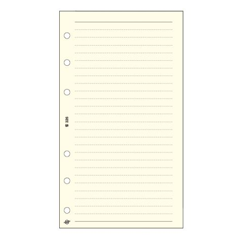 Kalendart S326 Saturnus gyűrűs kalendárium vonalas jegyzetlap chamois (22SS326-CHA) (22SS326-CHA)
