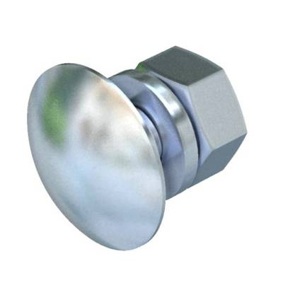 OBO Bettermann FRS 8X35 F 6407048 Lapos kerek csavar 8 mm 35 mm Acél Tűzhorganyzott 50 db (6407048)