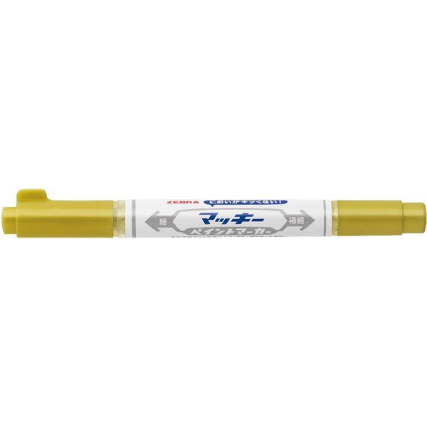 Zebra Mckie Extra Fine arany kétvégű lakkmarker (57578)
