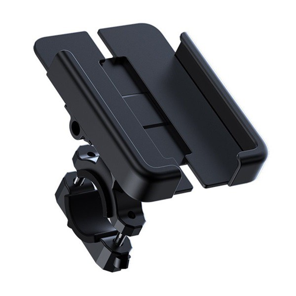 JOYROOM kerékpáros telefontartó (univerzális, 360°-ban forgatható, kormányra rögzíthető) FEKETE (JR-ZS252) (JR-ZS252)