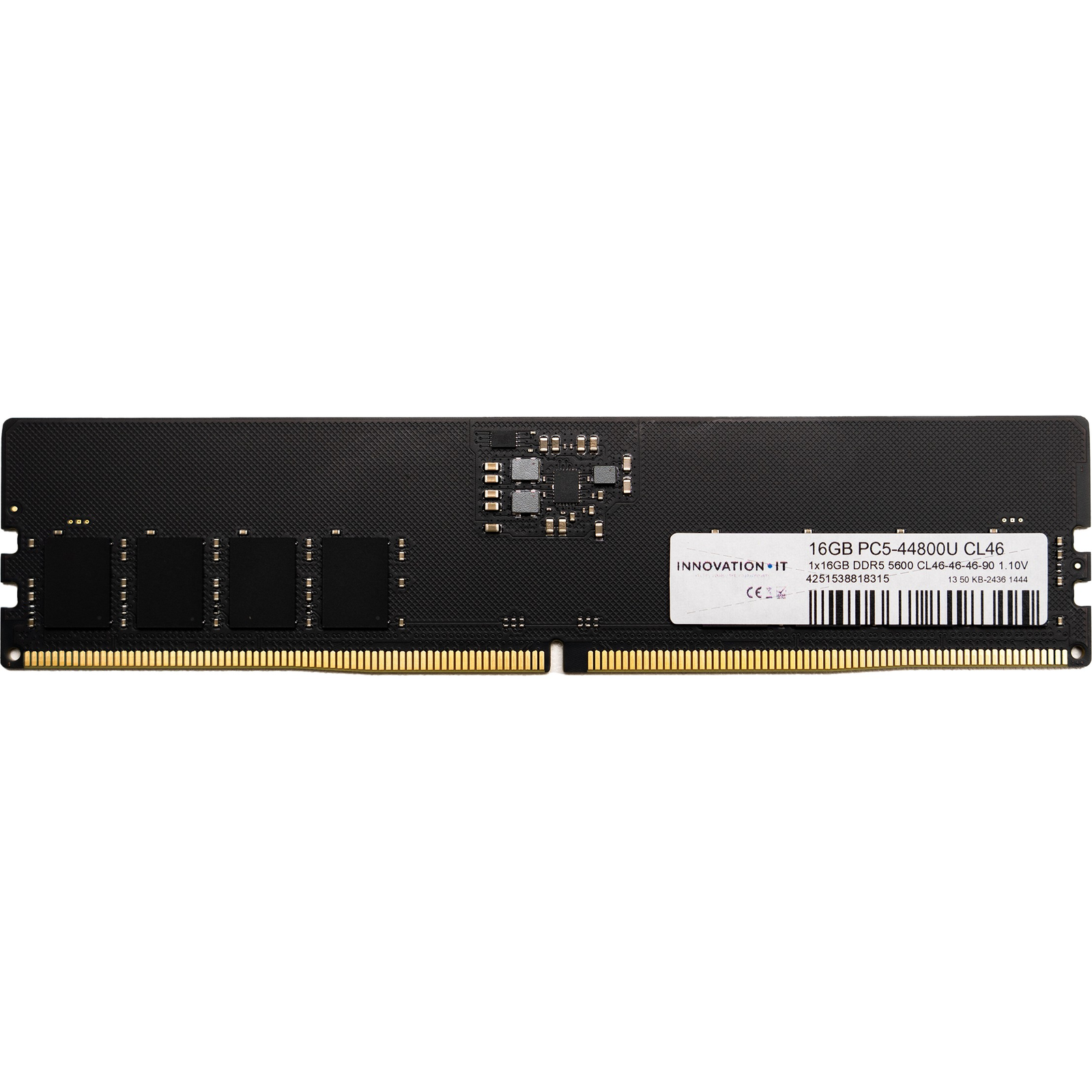 Innovation IT 16GB DDR5 5600MHz CL46 DIMM asztali RAM (CL46-46-46-90)