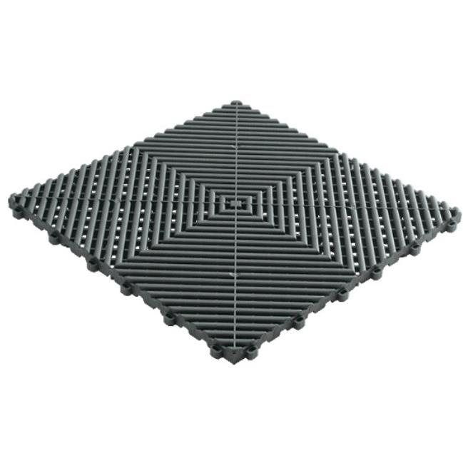 Swisstrax moduláris padlólapok Ribtrax Pro 40×40 cm Slate Grey szürke (10001004A)