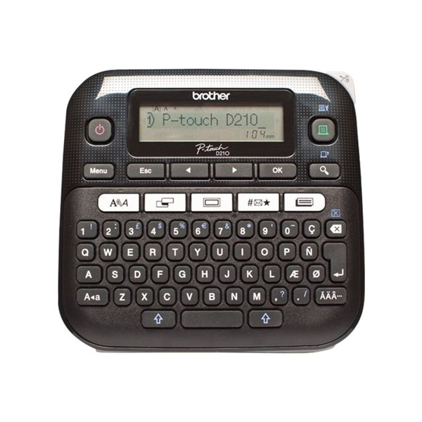 Brother PT-D210 tiskárna štítků Tepelný přenos 180 x 180 DPI 20 mm/s QWERTY