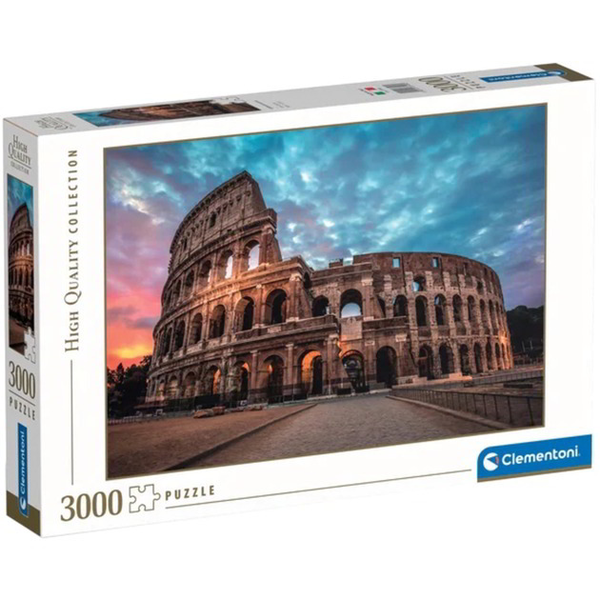 Puzzle Clementoni Coliseum sunrise 3000 dílků Puzzle 3000 High Quality