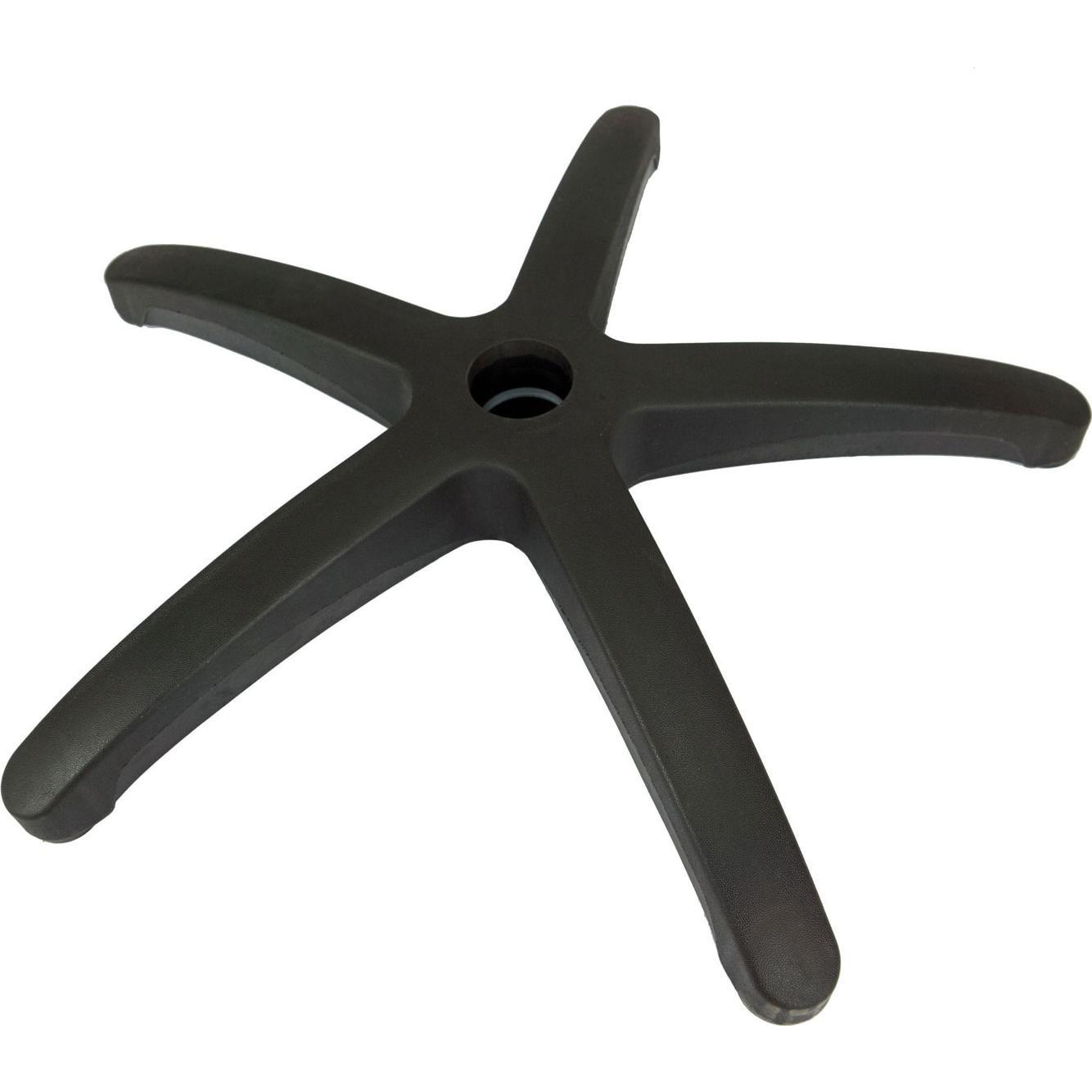 Szék talp, Sofotel, 32 cm, fekete (2564)