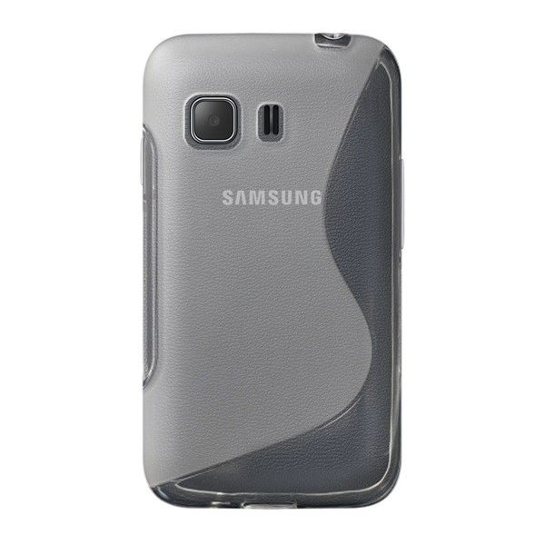 Szilikon telefonvédő (S-line) ÁTLÁTSZÓ [Samsung Galaxy Young 2 (SM-G130)]