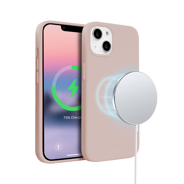 Záda Crong pro Apple iPhone 14 Color MagSafe růžová
