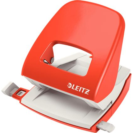 Leitz NeXXt Series Metal Office Hole Punch hulmaskine og tilbehør Rød