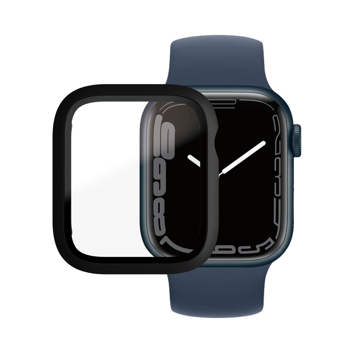 PanzerGlass Full Body Apple Watch Series 7 Tok + kijelzővédő - 44mm (3664)