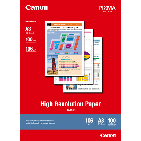 Canon 1033A005 printpapir A3 (297x420 mm) 100 ark