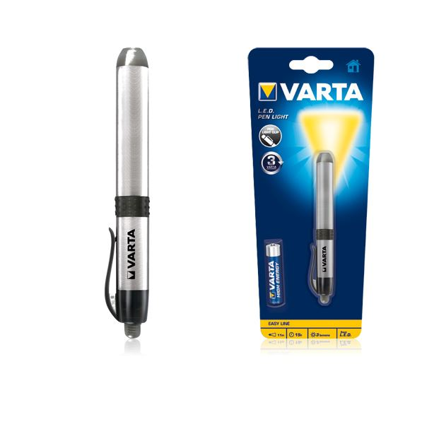 Varta PEN LIGHT Ezüst Toll kialakítású zseblámpa LED (16611101421)