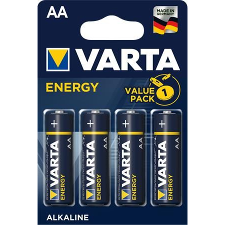 Varta Energy alkáli elem AA/LR6 1.5 V (4db/csomag) (4106229414) (4106229414)