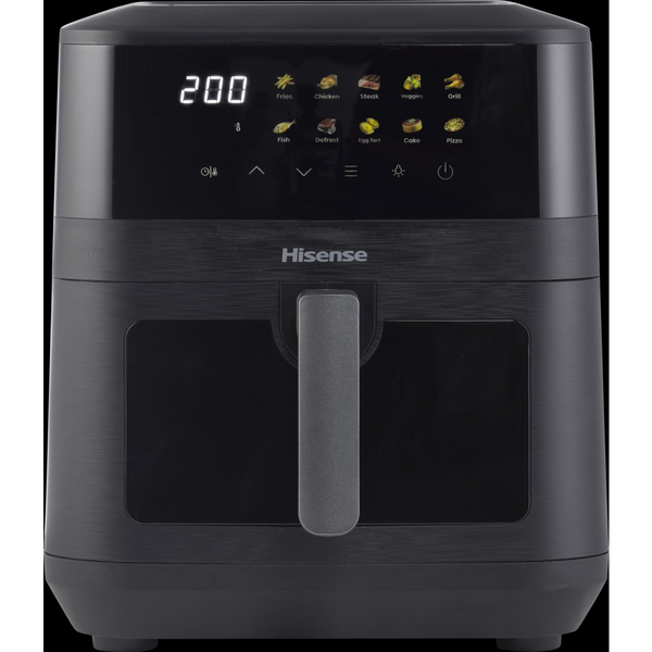 Hisense HAF2100DCD Enkelt 7,7 L 2100 W Varmluftsteger Sort