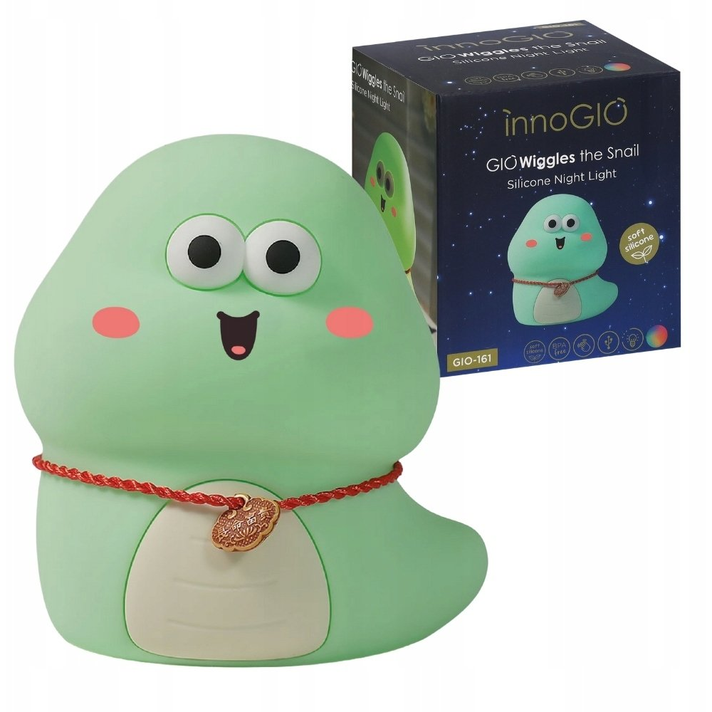 Nočná lampa InnoGIO zelená