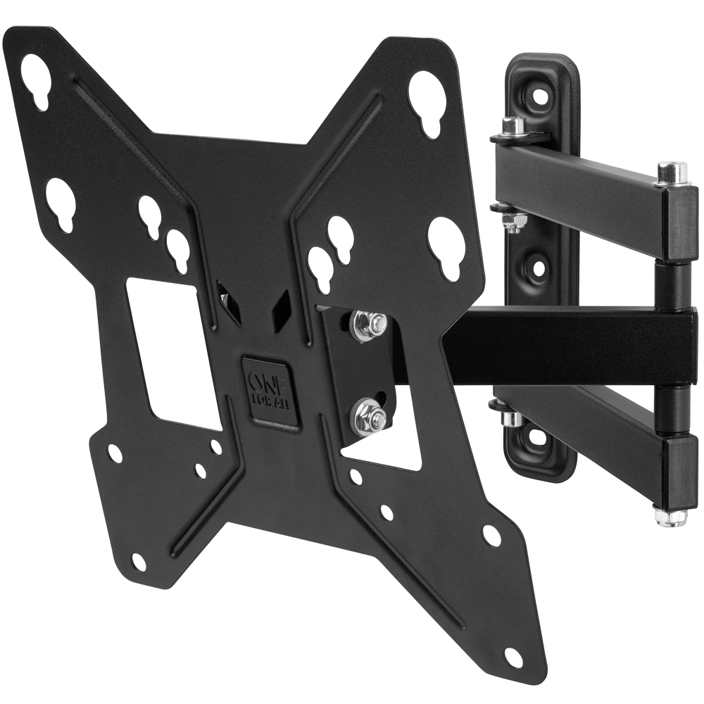 One for All WM2251 13"-43" TV/Monitor fali tartó - Fekete (1 kijelző) (WM2251)