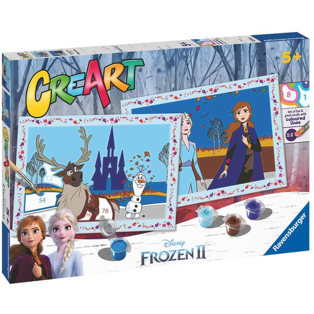 Ravensburger 235568 CreArt Disney: Jégkirályság 2: Hűséges barátok (4005556235568)