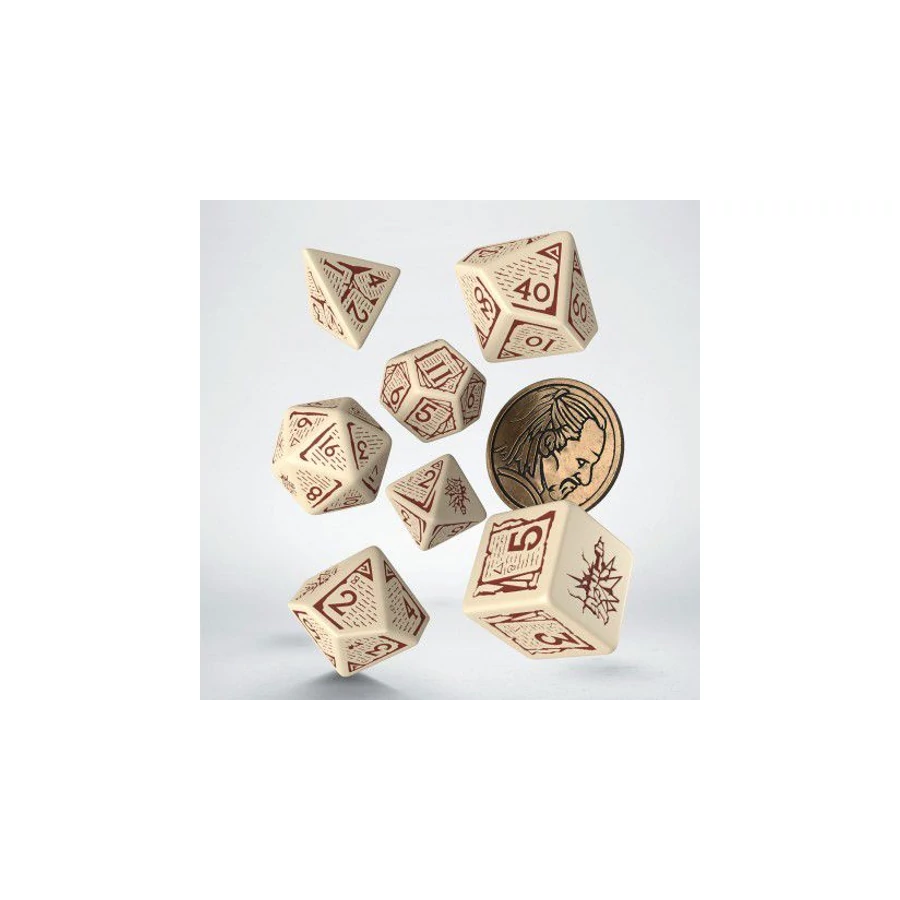 Witcher: Vesemir - The Old Wolf Dobókocka készlet (7 db / csomag) (GAM38186)