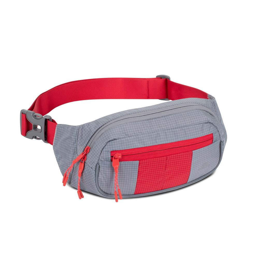 RivaCase Mercantour 5215 övtáska szürke-piros (4260403576670) (4260403576670)