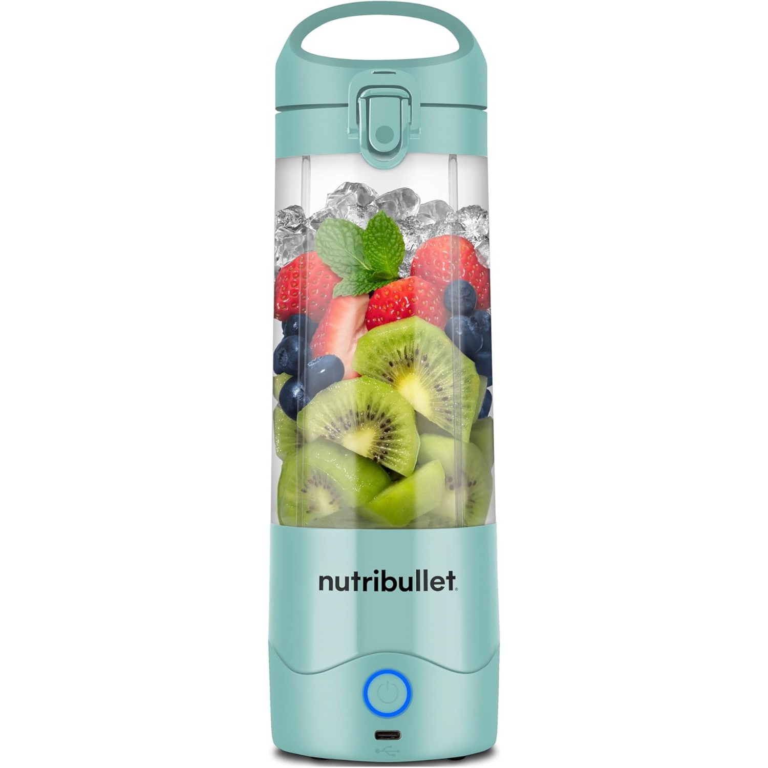 Nutribullet NBP003LBL Akkus Hordozható Smoothie készítő 0,475L - Kék (0C22300096)