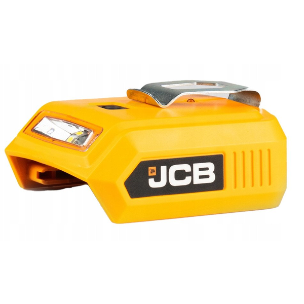 JCB 18USB Led lámpa és USB adapter akkumulátorra 18V