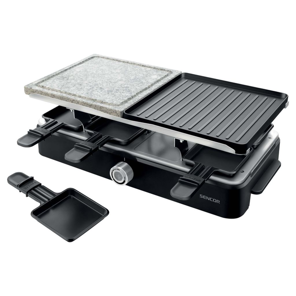 Raclette elektrický gril Sencor 8 pánví 1400W