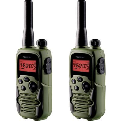 Topcom PMR rádió, adó-vevő 2 részes készlet, headsettel Topcom Twintalker 9500 Airsoft Edition RC-6406 (RC-6406)