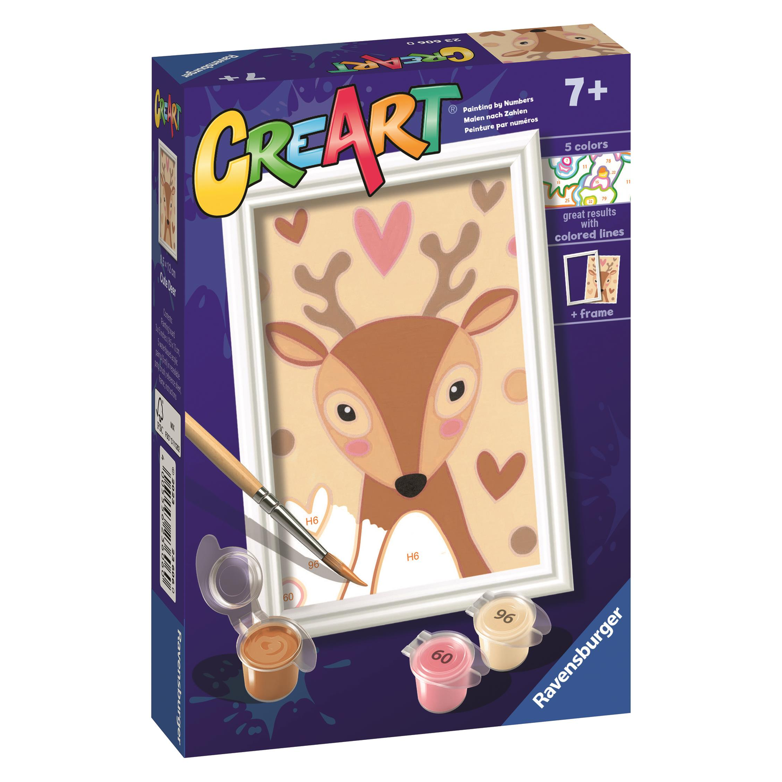 Ravensburger 236060 CreArt Aranyos szarvas (4005556236060)